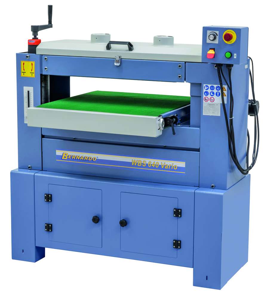 Bernardo WBS 640 Vario Twin Cylinder Calibrating Sander - 400V
