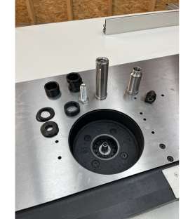 Sierra fresadora combinada Holzprofi Starter TS1600 con mesa deslizante de 1600 mm - 230 V