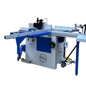 Sierra fresadora combinada Holzprofi Starter TS1600 con mesa deslizante de 1600 mm - 230 V