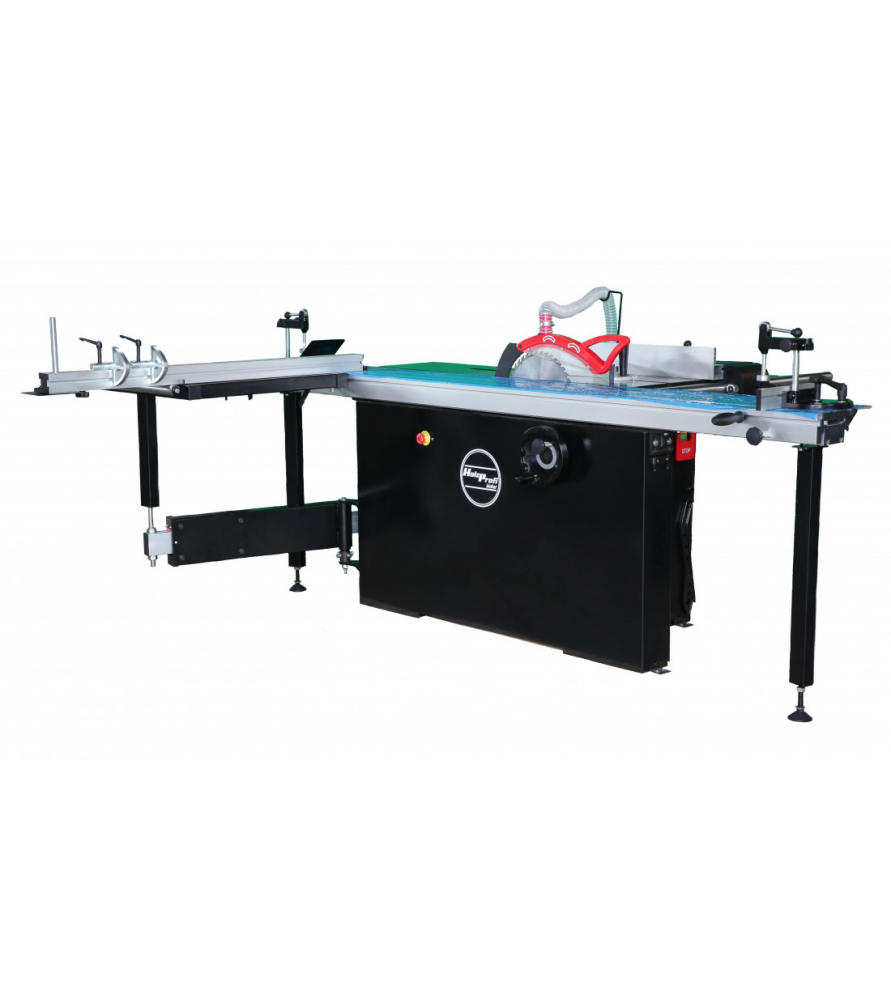 Sierra escuadradora deslizante Holzprofi Maker SAF2600IM, carro de 2600 mm - 230 V