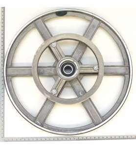 Volant inférieur 1901503003 pour scie à ruban Kity, Scheppach