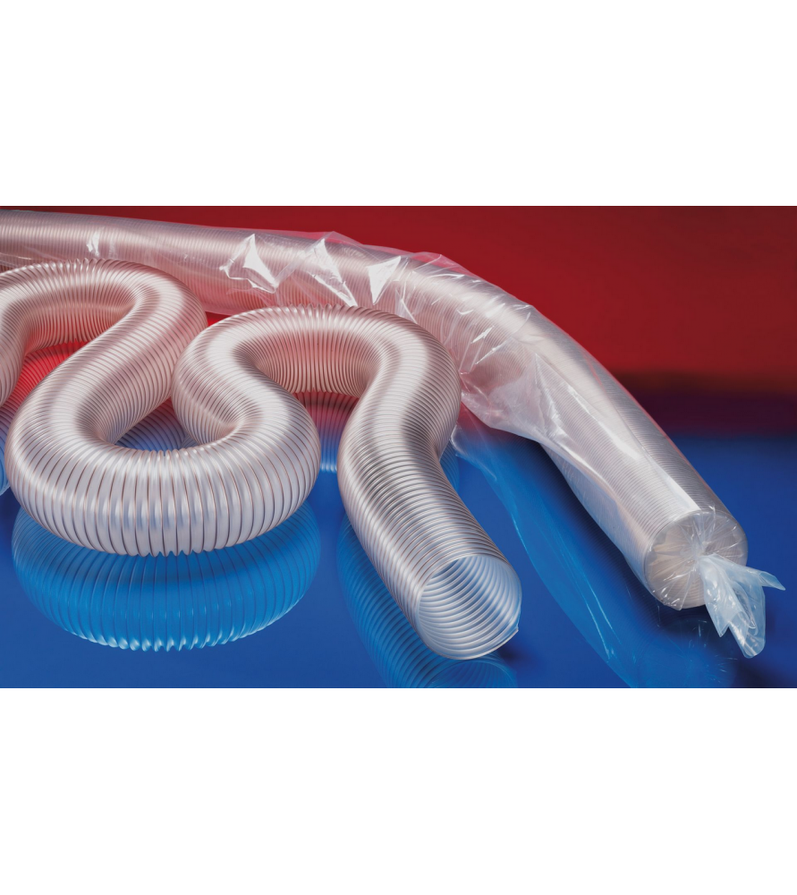 Flexible tuyau d'aspiration industriel PU7 dia 100 mm