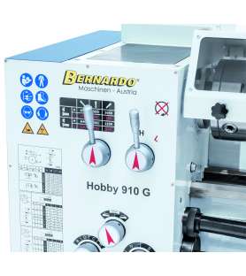 Metal lathe Hobby 910 G / 400 V incl. 3-axis digital readout ES-12 V