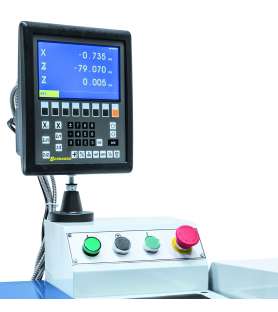 Torno para metal Bernardo Hobby 910 G con pantalla digital, 3 ejes, ES-12 V - 400 V