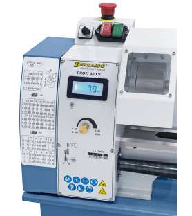 Tour à métaux électronique Bernardo Profi 400V - 230V