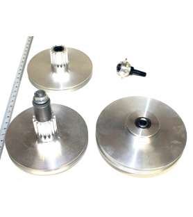 Ensemble poulies d'embrayage pour dégauchisseuse Scheppach HMS2600ci, Plana 3.0 et Kity 2635