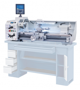 Leit- und Zugspindeldrehmaschine Bernardo Profi 880 G Vario inkl. 2-Achs-Digitalanzeige ES-12 V - 230 V