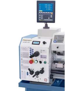 Tour à métaux Bernardo Profi 880 G Vario avec affichage digital 2 axes ES-12 V - 400V