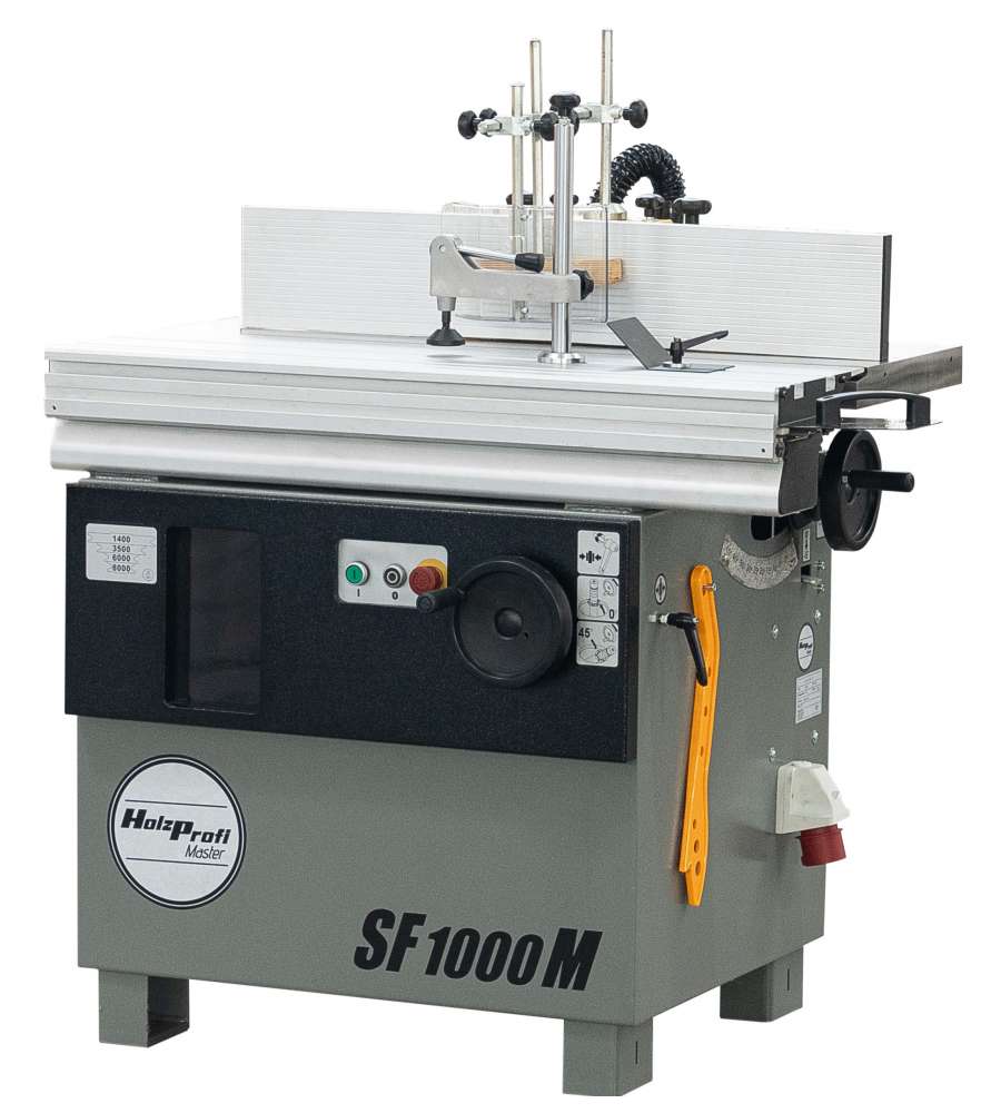 Toupie inclinable 4 vitesses Holzprofi Master SF1000M - 230V