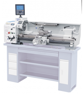 Tornio per metalli Bernardo Profi 900 Vario con display digitale 2 assi ES-12 V - 400V