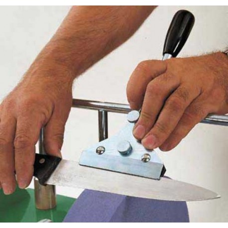 Dispositivo di affilatura Scheppach V120 per il grande coltello