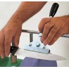 Dispositivo di affilatura Scheppach V120 per il grande coltello