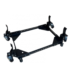 Kit de déplacement extensible à 4 roues pivotantes pour machine 220 kg max