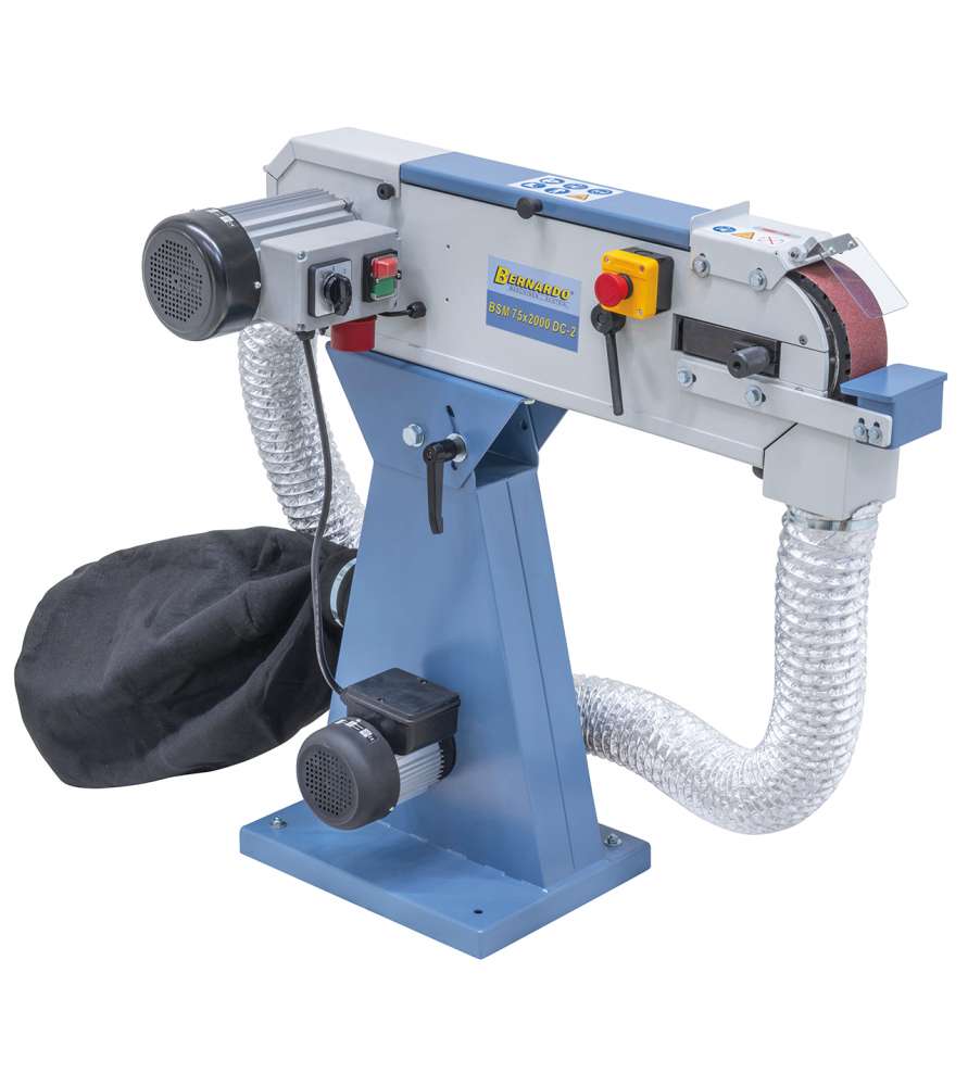 Lijadoras de cinta con extracción Bernardo BSM75x2000 DC-2 - 400V