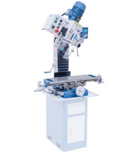 Perceuse fraiseuse métal Bernardo BF30G avec affichage digital 3 axes DT40 - 400V