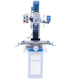 Perceuse fraiseuse métal Bernardo BF30G avec affichage digital 3 axes DT40 - 400V