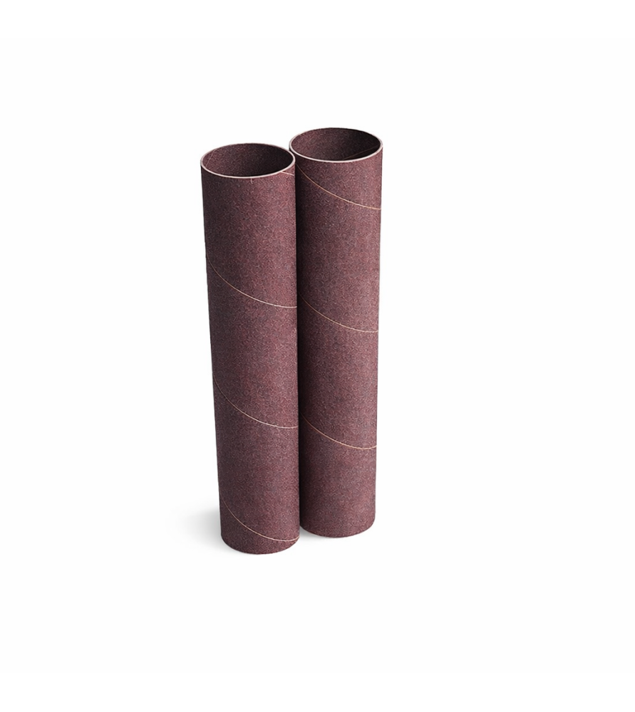 Manchon abrasif Ø6.35 mm Ht 152 mm grain 120 - Pour ponceuse oscillante Jet JBOS-5 - Lot de 2 pièces