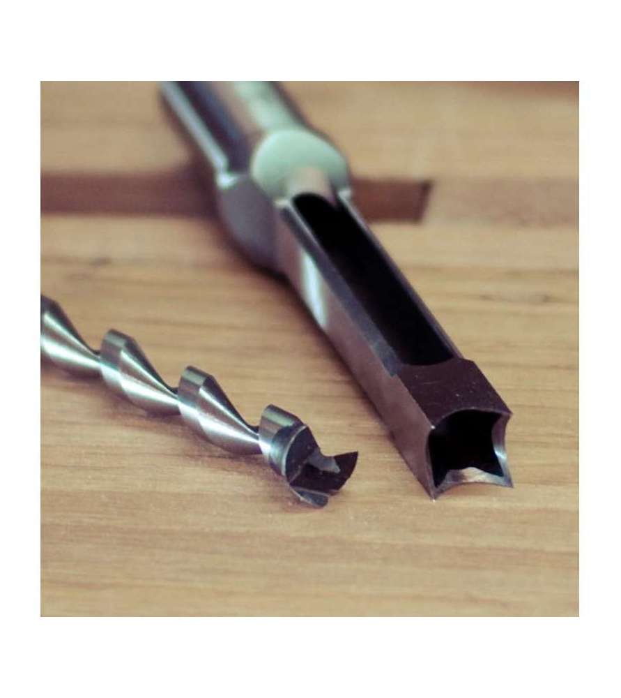 Mèche et bédane dia. 18 mm queue de 19 mm haute qualité Japonaise !