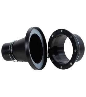 Manguito magnético de 100/60 mm para conectar manguera de aspiradora a una máquina