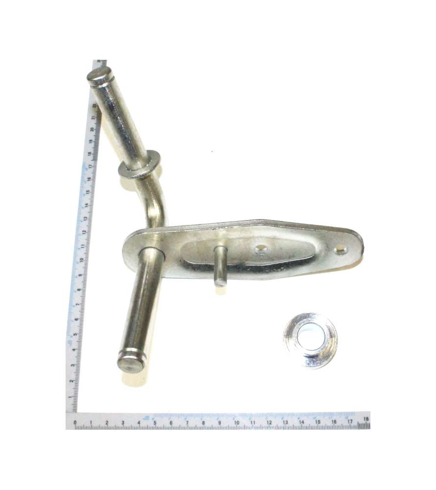 Right front wheel axle 5911235048 for Scheppach and Parkside lawn tractors