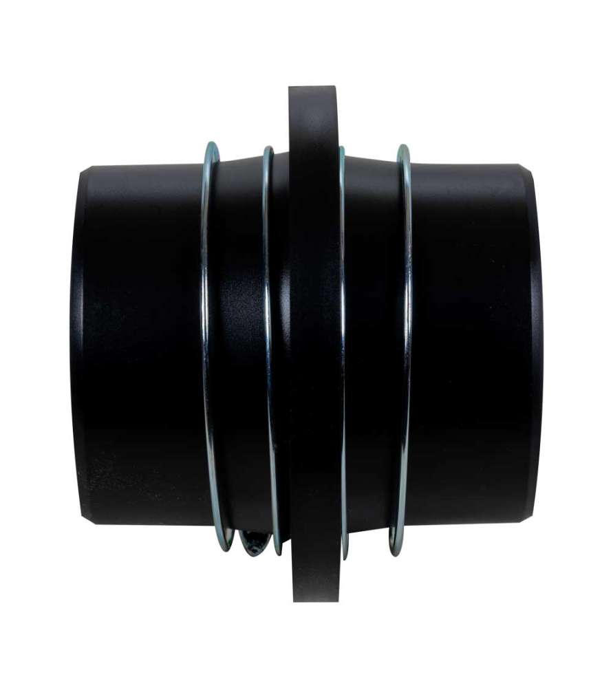 Quick magnetic connector 100/100 mm for machine dust collector hose connection