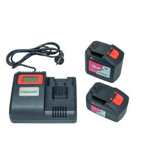 Taladro magnético inalámbrico Bernardo MD3550PA + 2 baterías y cargador