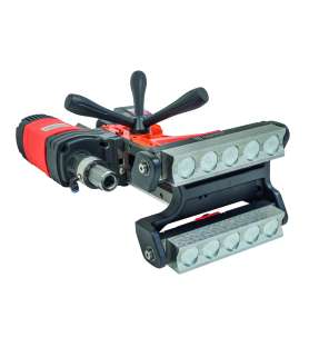 Cordless magnetic-core drilling machine Bernardo MD3550PA + 2 batteries and charger