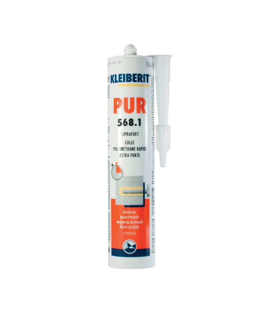 Colla Kleiberit 568.1 Suprafort PUR D4 – Cartuccia 310 ml / 460 g