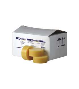 Colle thermofusible en pain Kleiberit 782.5 pour plaqueuse de chants manuelle – Transparent - Boite de 18 pièces
