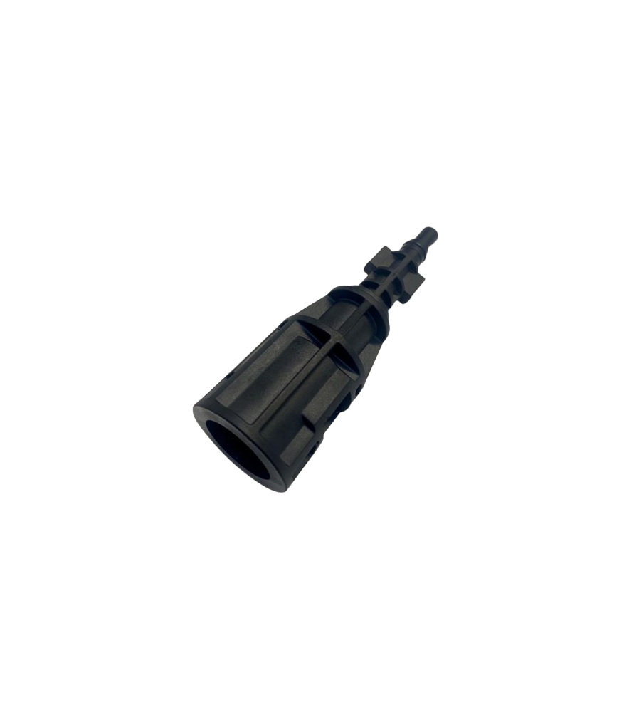 Adaptador HCE a HPC Ø12,5 mm para hidrolimpiadora Scheppach