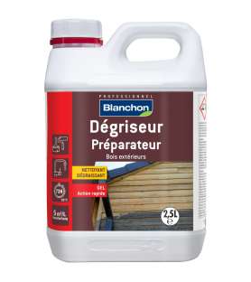 Ravvivante Sgrigente Legno Esterno Blanchon 2,5L – Pulizia e rinnovo del legno ingrigito