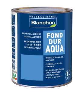 Fondo Turapori Aqua Blanchon 1L – Preparazione del legno e chiusura dei pori prima della finitura