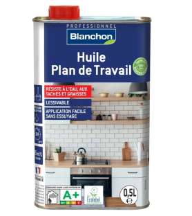 Blanchon Bio-Based Worktop Oil 0.5L – Wood Protection Clear Matte