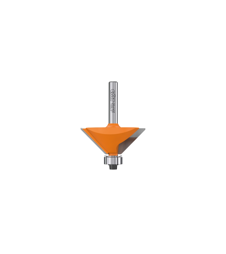 CMT 736.280.11 - Fraise de défonceuse Q6 - Chanfreiner avec guide angle 45°
