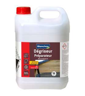 Dégriseur Préparateur Bois Extérieur Blanchon 5L – Nettoyage et rénovation bois grisé