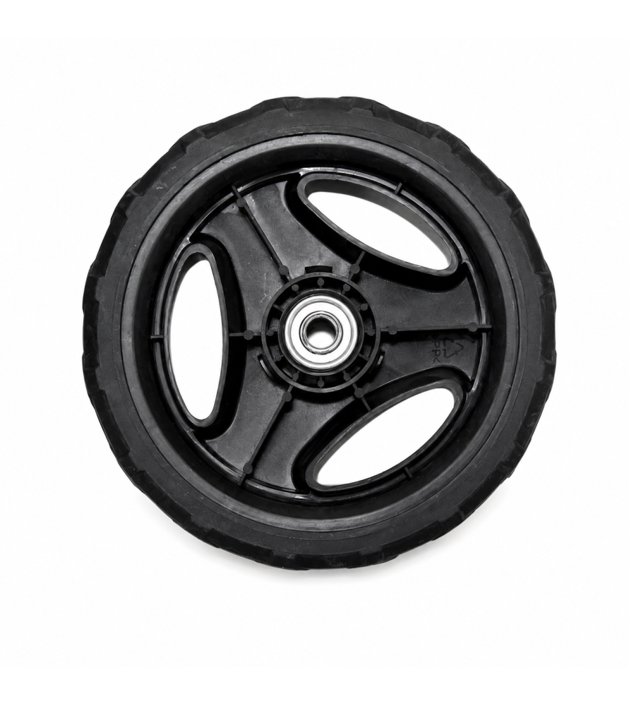 Front wheel reference 5911208007 for lawn mower  Scheppach TT530SP serie n° 0197