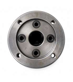 4-jaw chuck, 80 mm diameter, for metal lathe
