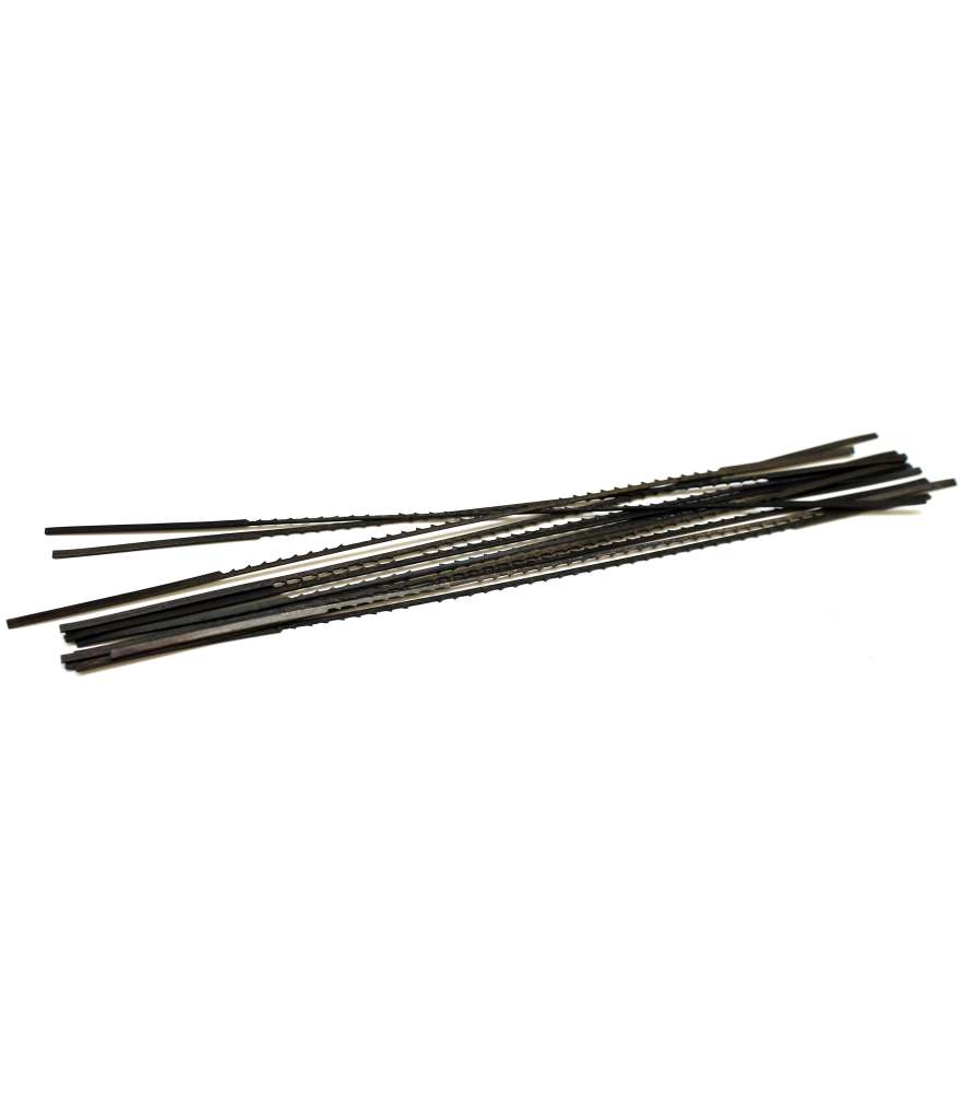 Scroll Saw Blades for Hardwood and Thick Wood 135 mm – 12 TPI – Pack of 12