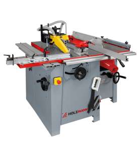 Combiné à bois 5 opérations Holzmann K5260SMART - 230V