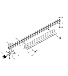 Complete Rip Fence for Circular Saw – Scheppach Bestcombi, Kity Bestcombi & Holzmann K5260L