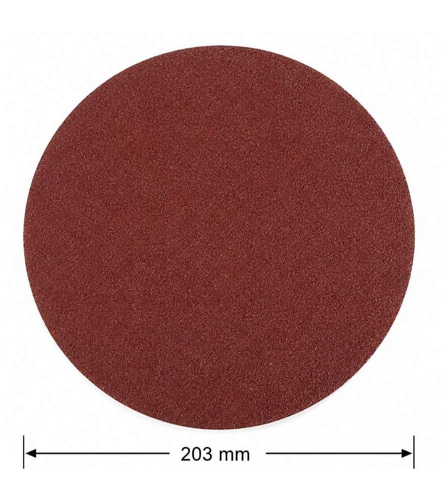 Hook & Loop Sanding Disc Ø203 mm - Grit 80 for Holzmann BT203-914 Disc Sander