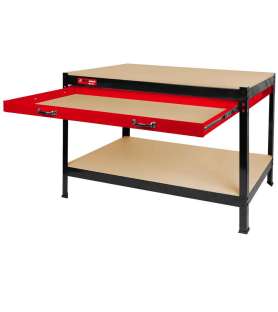 Banco de trabajo metálico Holzmann WT40 con cajones