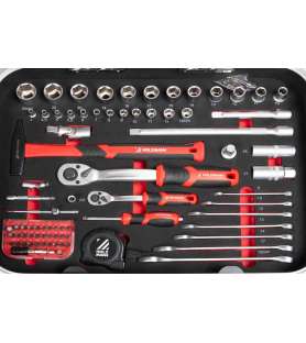 Caisse de 167 outils Holzmann WZK167PRO