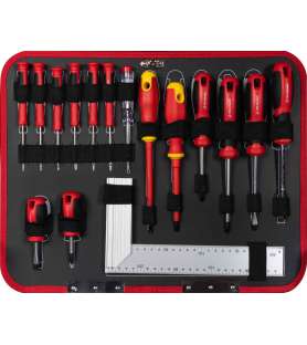 Caisse de 167 outils Holzmann WZK167PRO