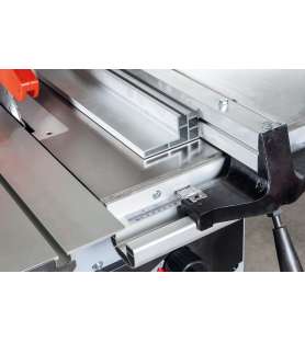 Scie circulaire sur table Holzmann TS250F avec lame de 250 mm et chariot 1650 mm - 400V