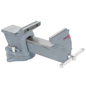 Morsa da banco con base girevole Holzmann WBS125N