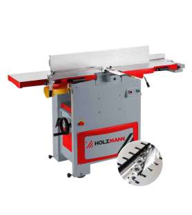 Holzmann HOB305PROSMW2 jointer and planer with helical shaft - 400V