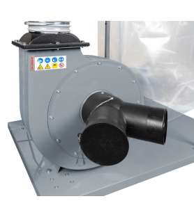 Holzmann ABS2480 Chip Vacuum Cleaner - 250 liters - 400V