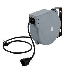An der Wand montierte elektrische Schlauchtrommel Holzmann EKR15M