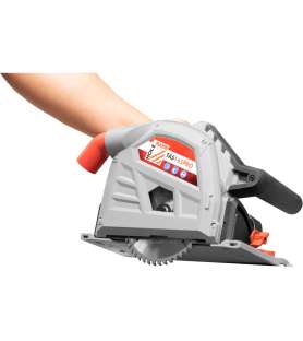 Holzmann TAS165PRO Plunge Circular Saw with Variable Speeds in Case - 1400W